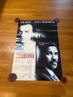 Philadelphia 1993 Original Movie Poster, One Sheet 27x40
